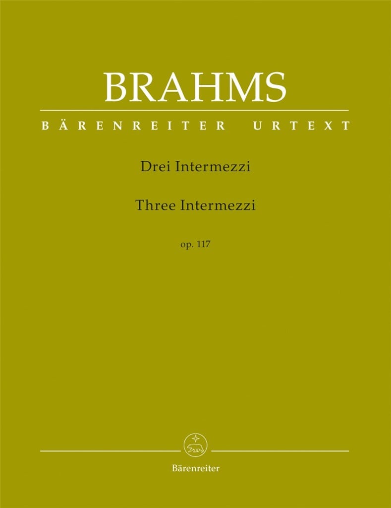3 Intermezzi Op.117